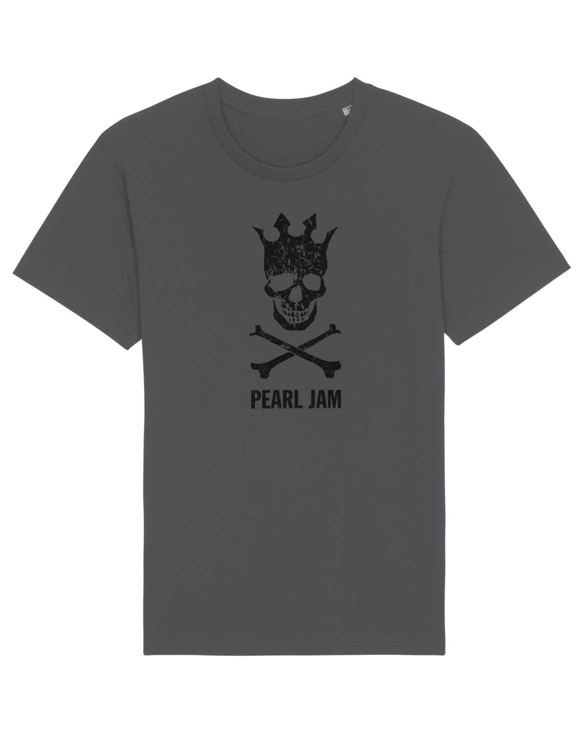 Tricou mânecă scurtă Unisex Rocker Anthracite