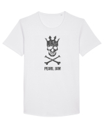 Pearl Jam 1 Tricou mânecă scurtă guler larg Bărbat Skater