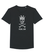 Pearl Jam 2 Tricou mânecă scurtă guler larg Bărbat Skater