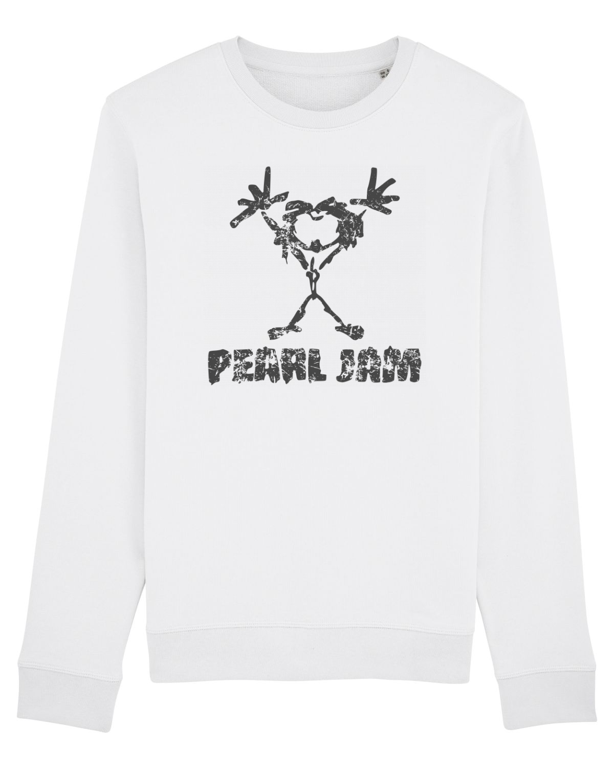 Bluză mânecă lungă Unisex Rise White