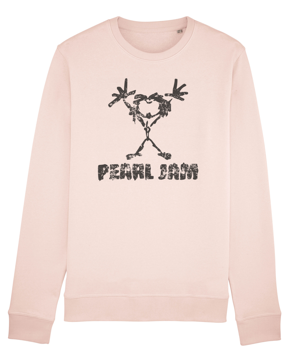 Bluză mânecă lungă Unisex Rise Candy Pink