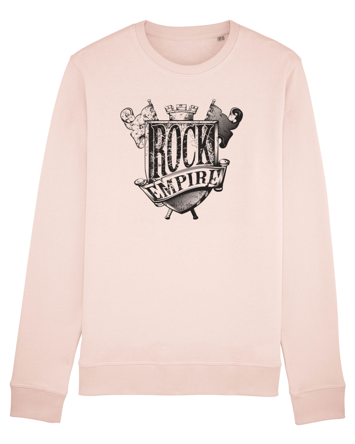 Bluză mânecă lungă Unisex Rise Candy Pink