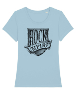 ROCK EMPIRE 3 Tricou mânecă scurtă guler larg fitted Damă Expresser
