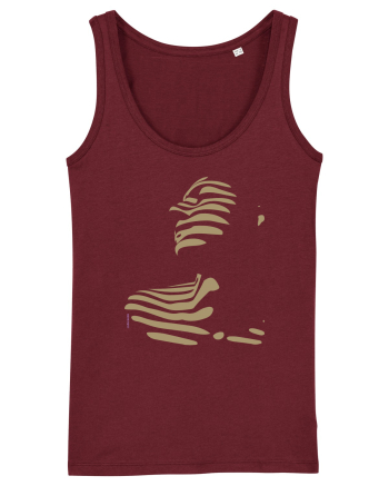 Strip face  Burgundy