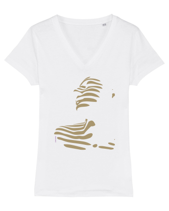 Strip face  White