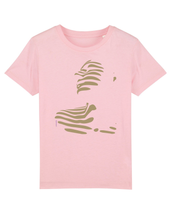 Strip face  Cotton Pink