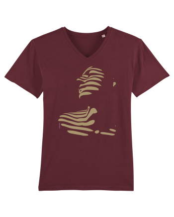 Strip face  Burgundy