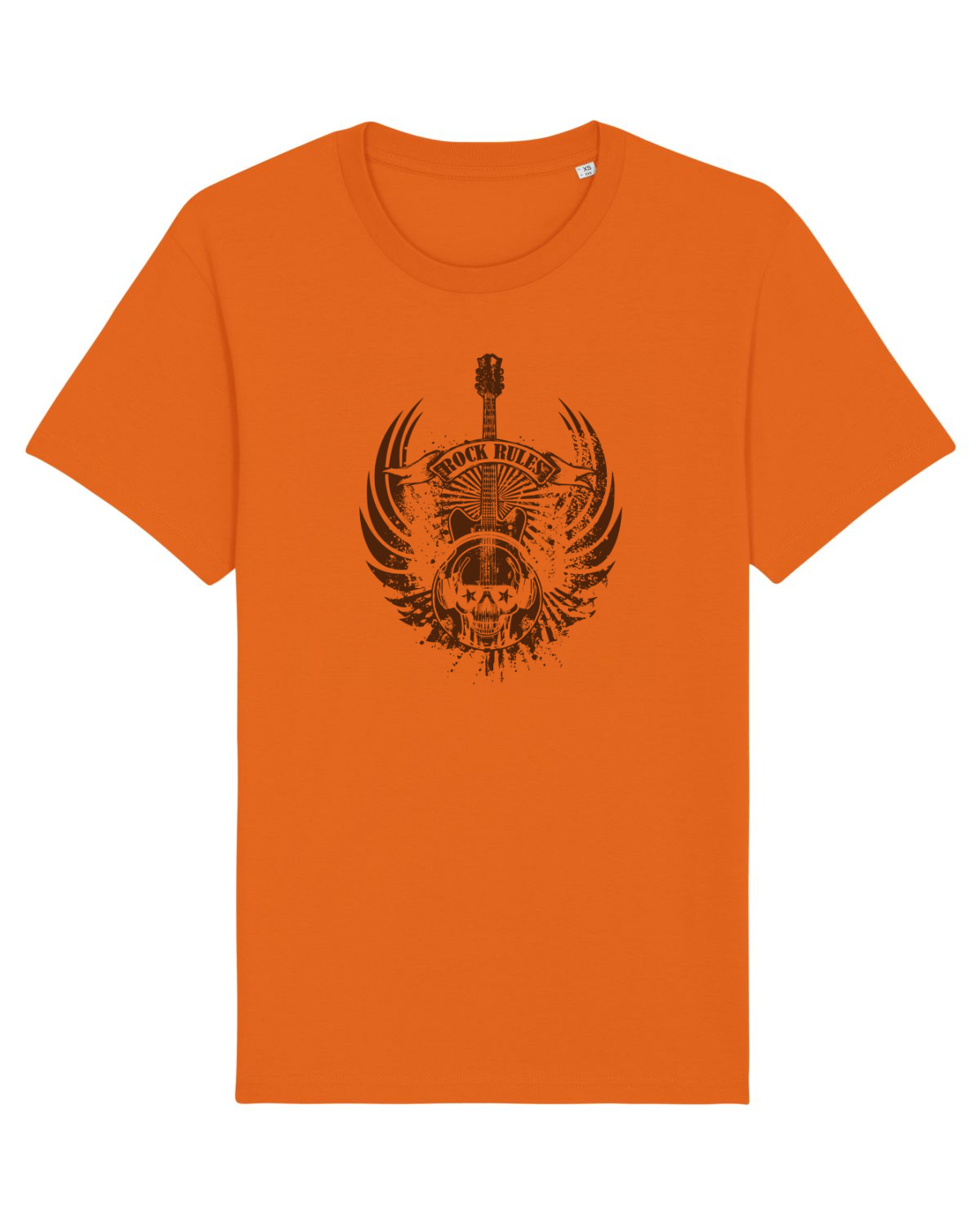 Tricou mânecă scurtă Unisex Rocker Bright Orange