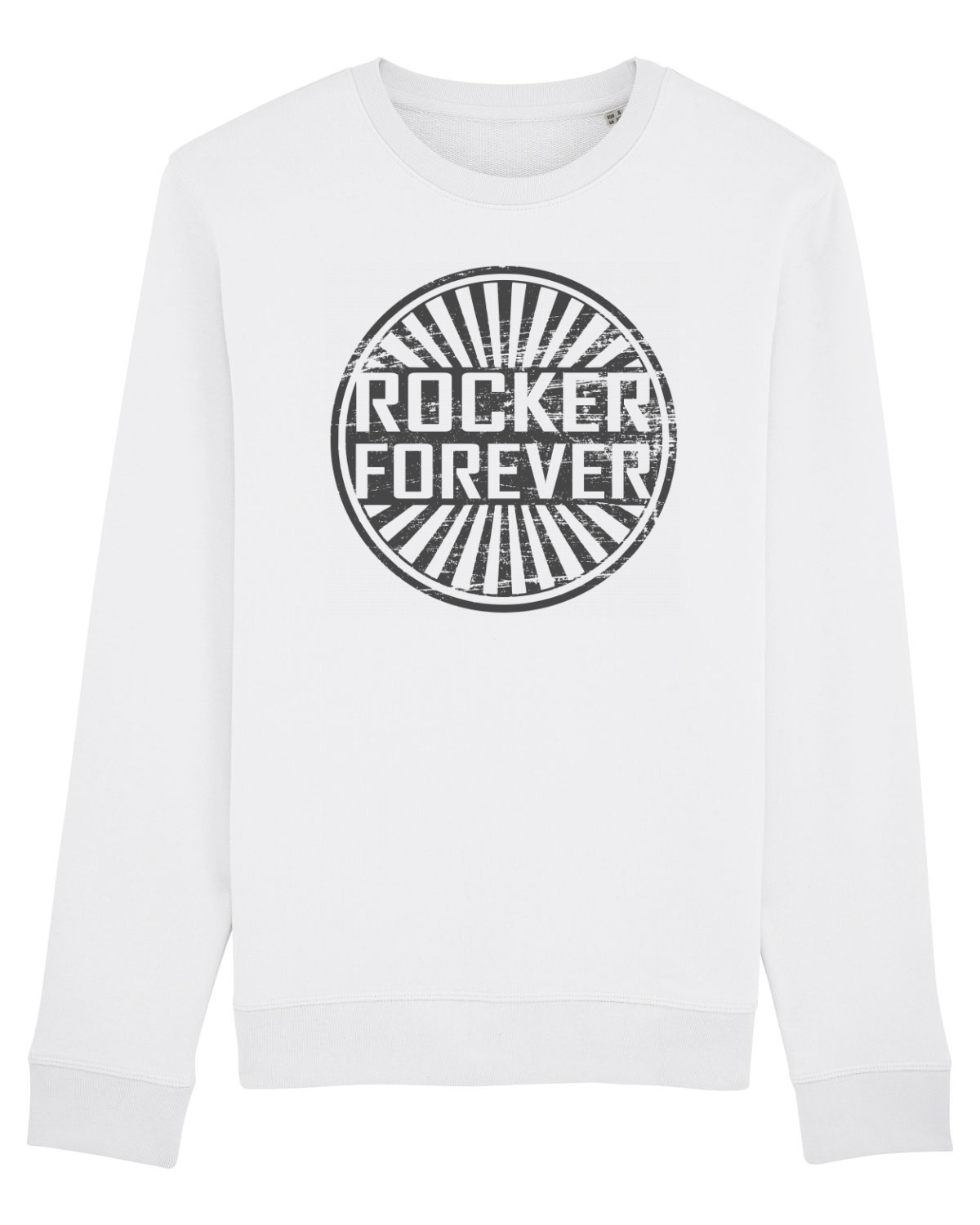 Bluză mânecă lungă Unisex Rise White