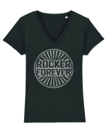 ROCKER FOREVER 2 Tricou mânecă scurtă guler V Damă Evoker