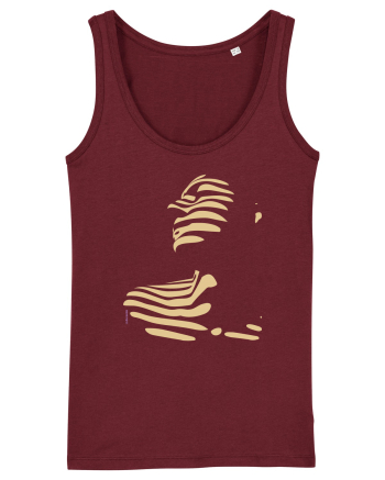 Strip face  Burgundy