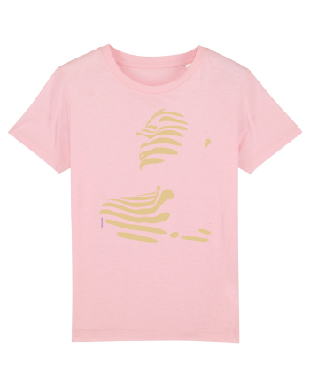 Strip face  Cotton Pink