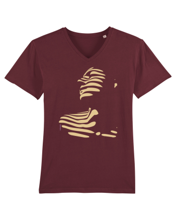 Strip face  Burgundy