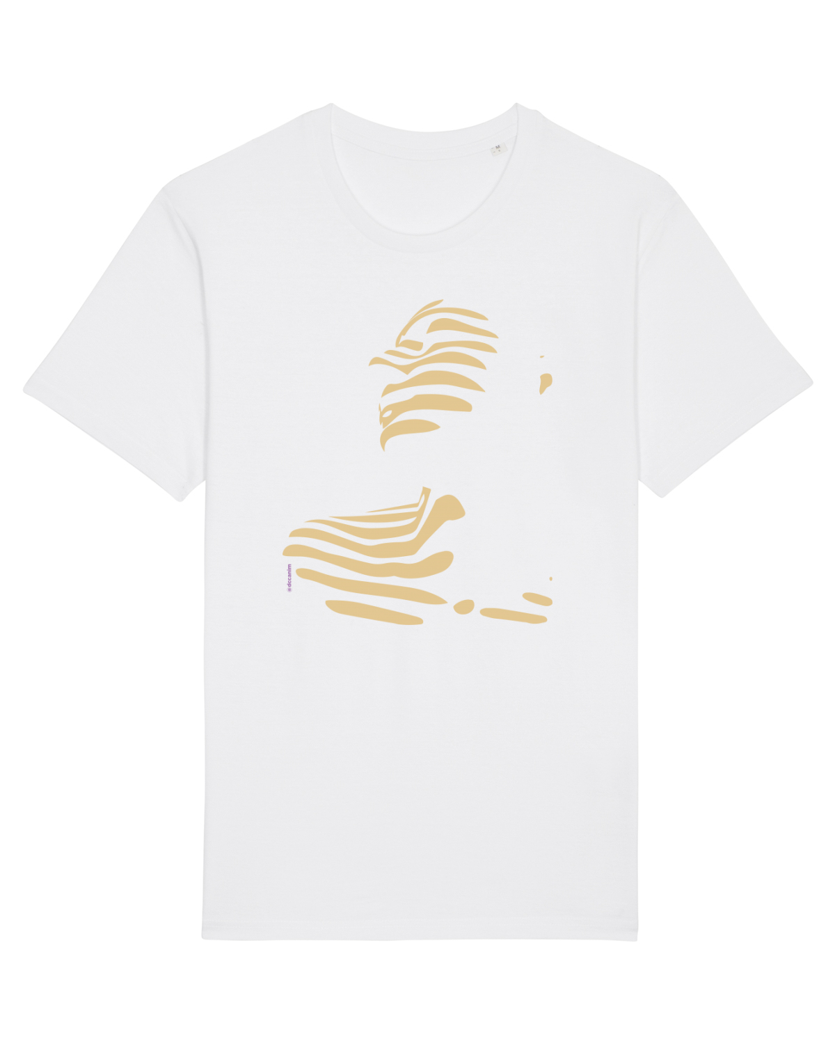 Tricou mânecă scurtă Unisex Rocker White