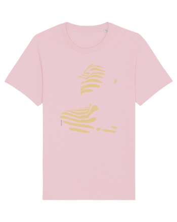 Strip face  Cotton Pink