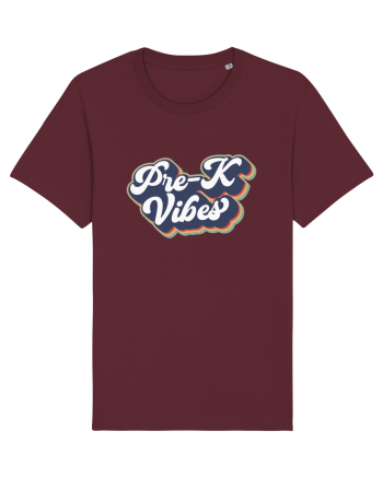 Pre-k Vibes Burgundy
