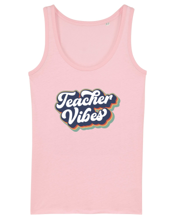 Teacher Vibes Cotton Pink