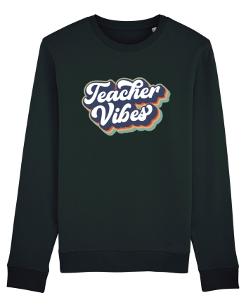 Teacher Vibes Black