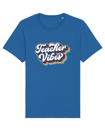 Teacher Vibes Royal Blue