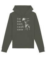 It`s not the time in your life, it`s the LIFE in your time  - Springsteen Hanorac Unisex Drummer