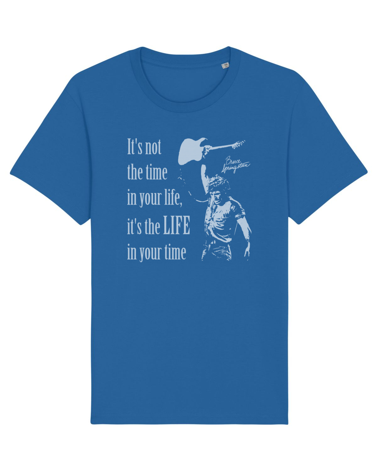 Tricou mânecă scurtă Unisex Rocker Royal Blue