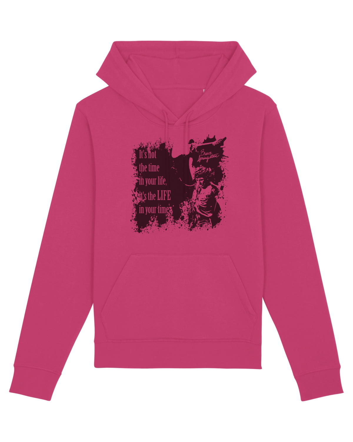 Hanorac Unisex Drummer Raspberry