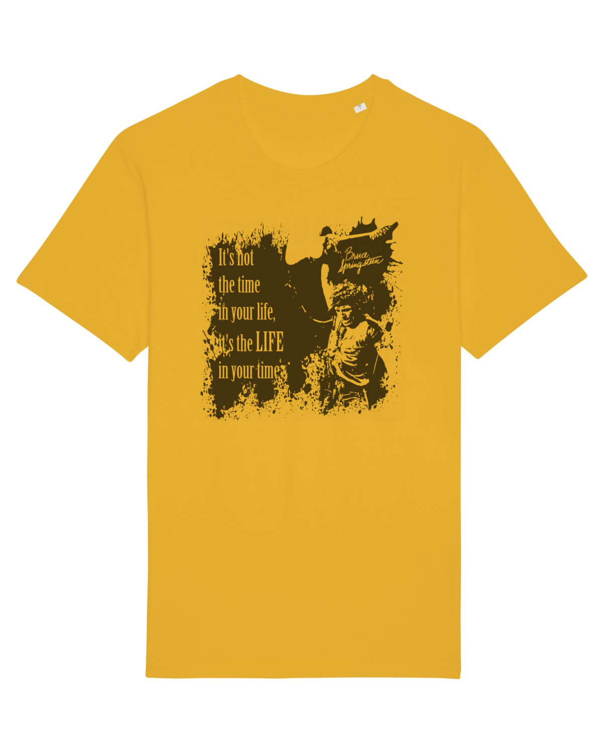 Tricou mânecă scurtă Unisex Rocker Spectra Yellow