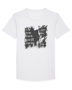 It`s not the time in your life, it`s the LIFE in your time  2 - Springsteen Tricou mânecă scurtă guler larg Bărbat Skater