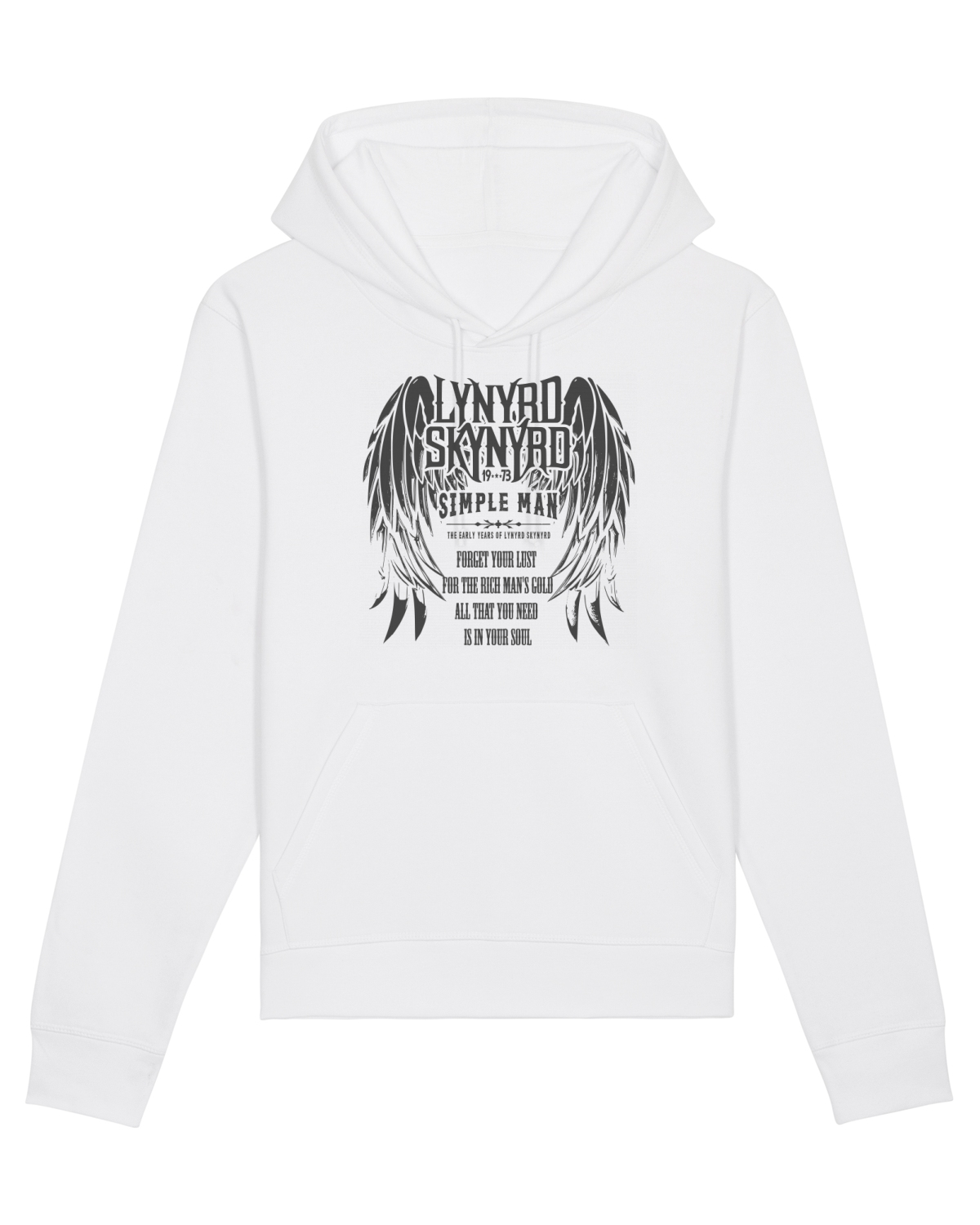 Hanorac Unisex Drummer White
