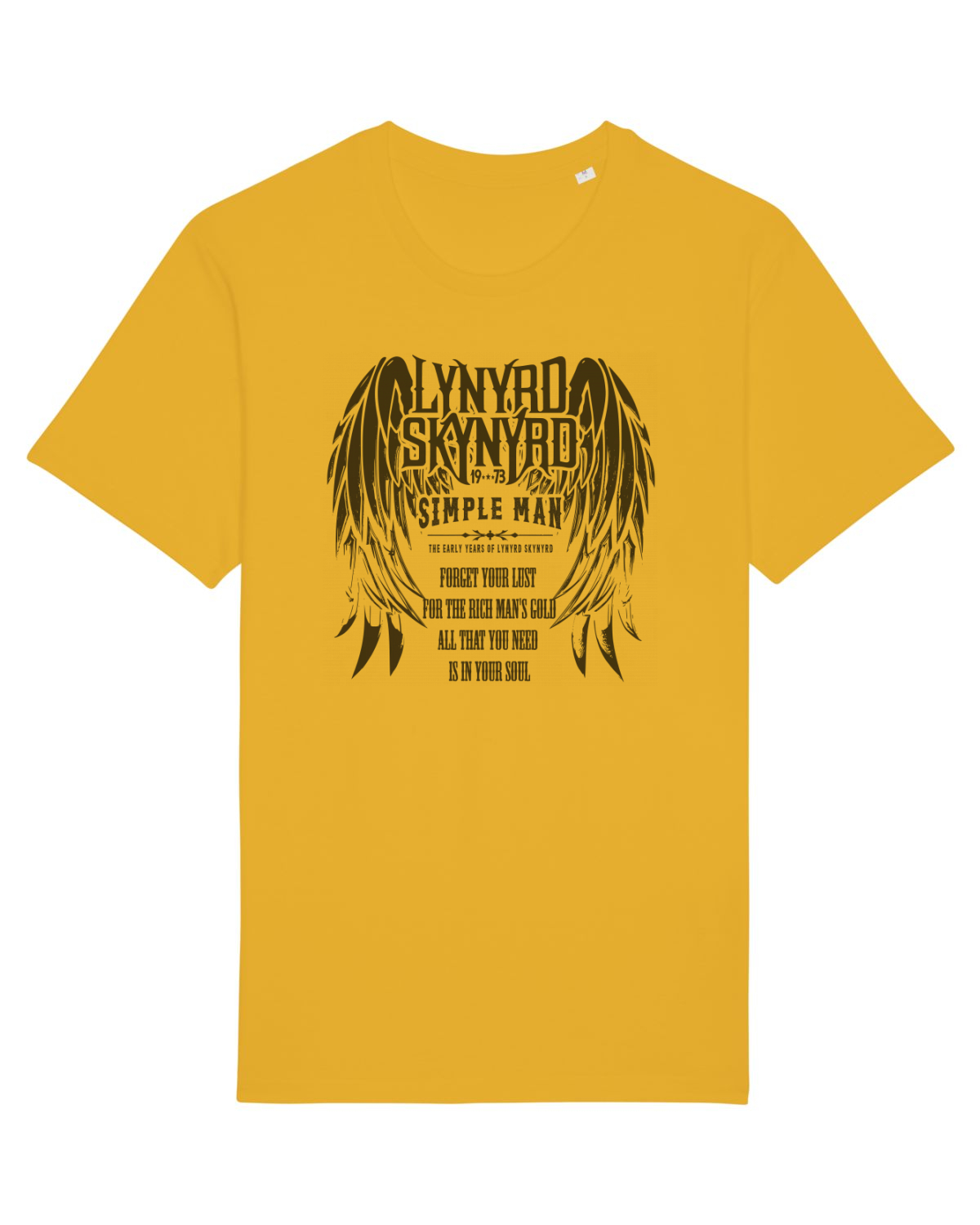 Tricou mânecă scurtă Unisex Rocker Spectra Yellow