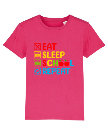 Eat Sleep School Repeat Raspberry