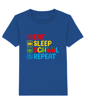 Eat Sleep School Repeat Majorelle Blue