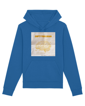 empty your brain Royal Blue
