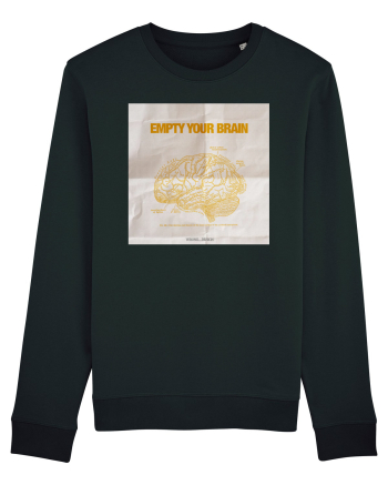 empty your brain Black