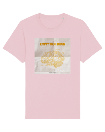 empty your brain Cotton Pink
