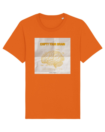 empty your brain Bright Orange