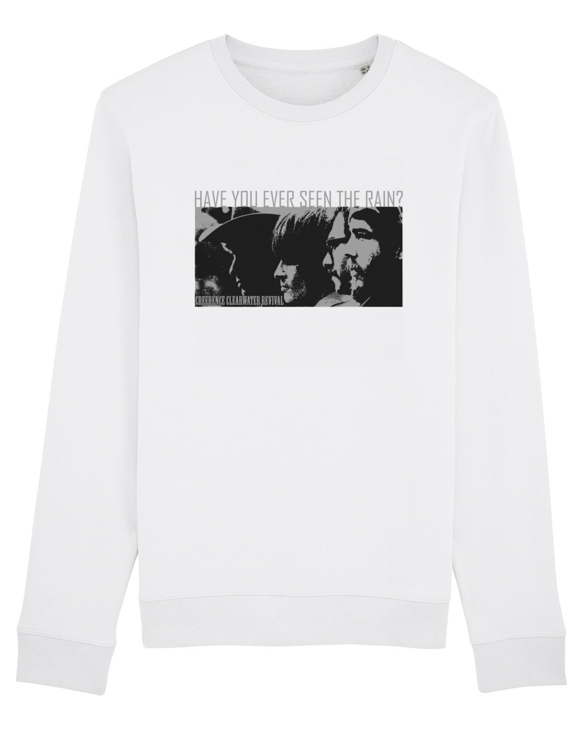Bluză mânecă lungă Unisex Rise White