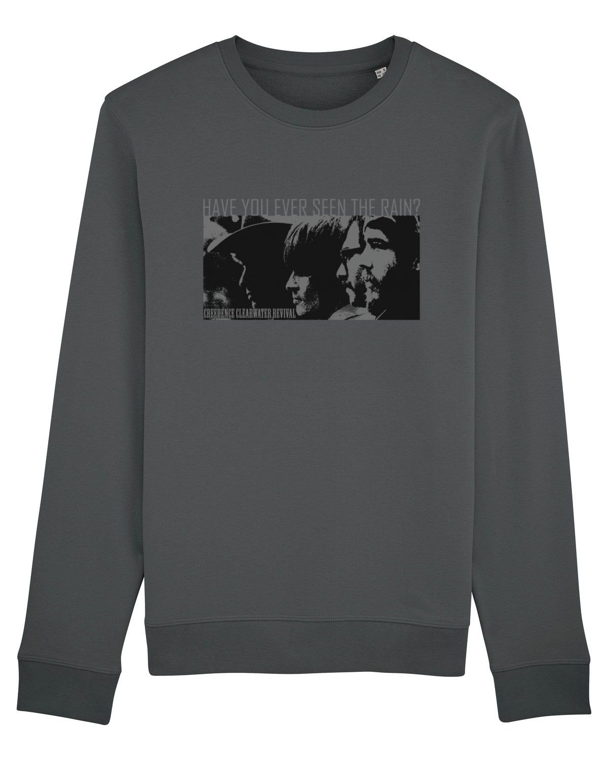 Bluză mânecă lungă Unisex Rise Anthracite