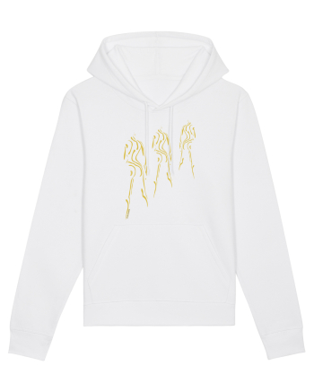 3 shadows, gold  White