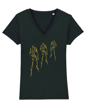 3 shadows, gold  Black