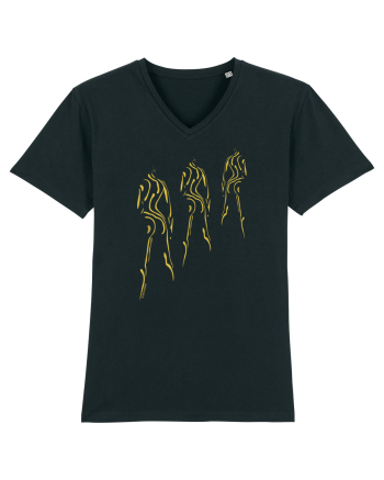 3 shadows, gold  Black