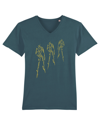 3 shadows, gold  Stargazer