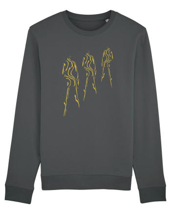 3 shadows, gold  Anthracite