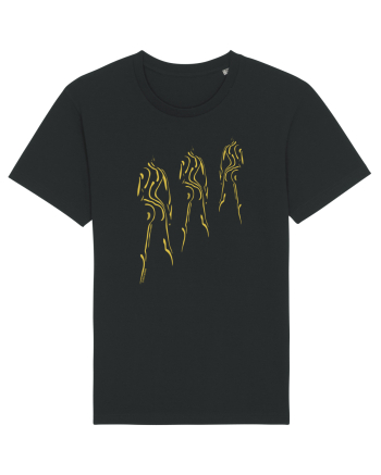 3 shadows, gold  Black