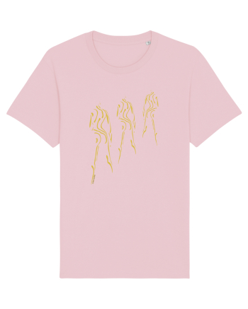 3 shadows, gold  Cotton Pink