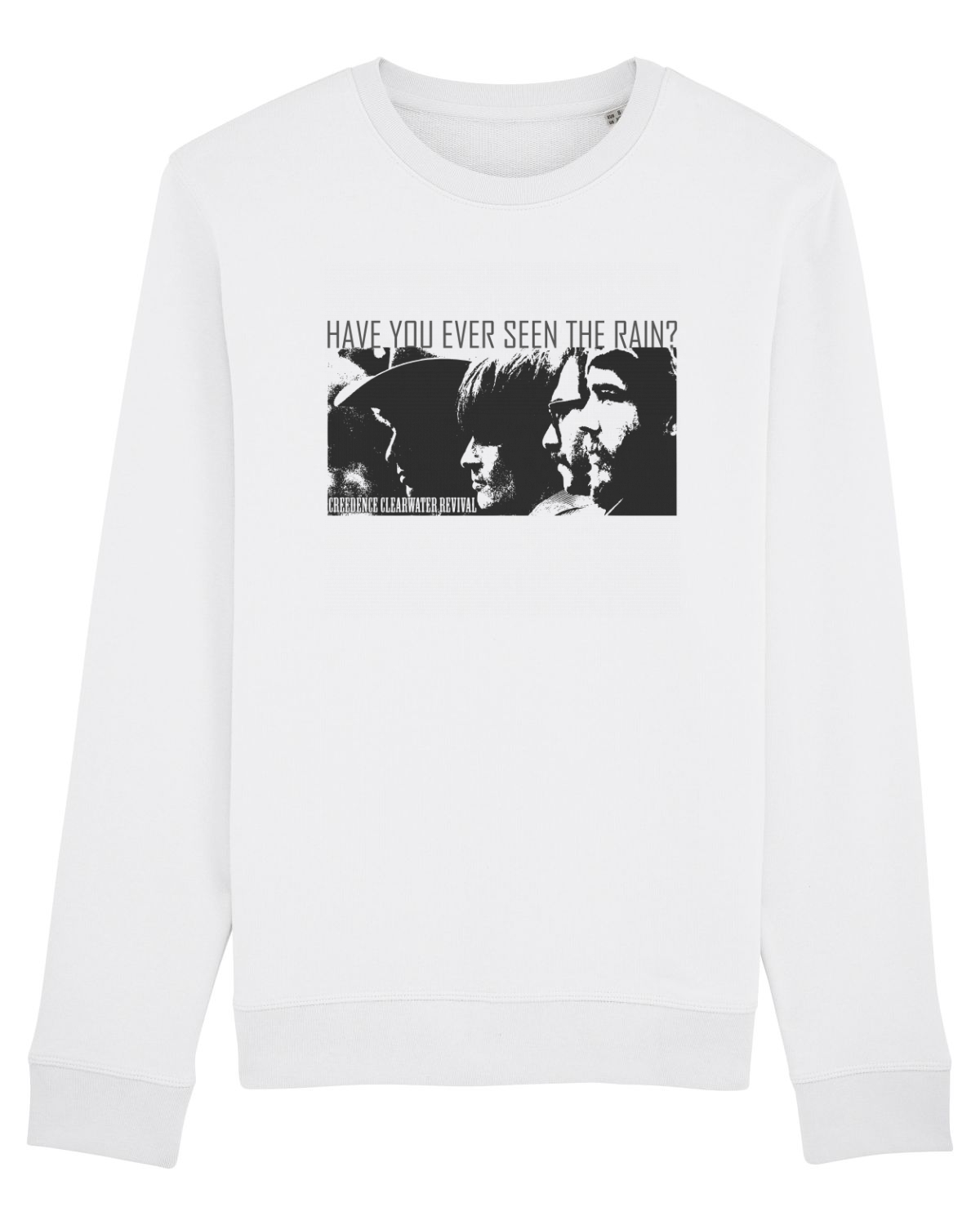Bluză mânecă lungă Unisex Rise White