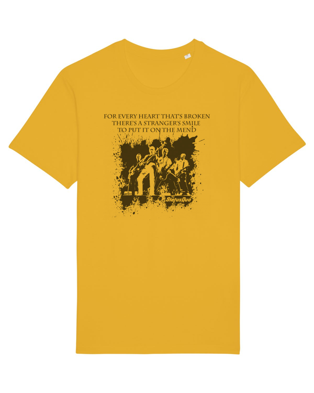 Tricou mânecă scurtă Unisex Rocker Spectra Yellow