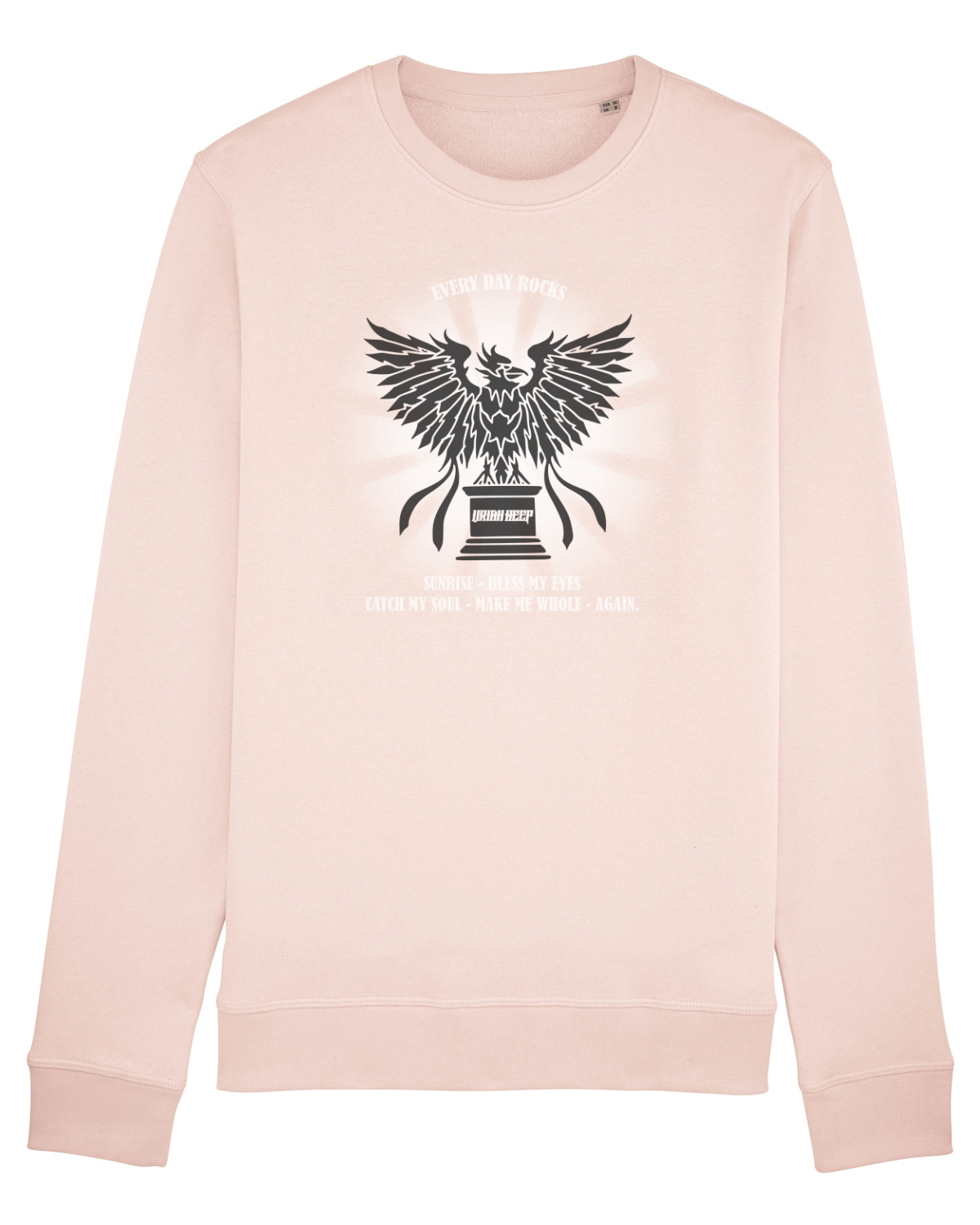 Bluză mânecă lungă Unisex Rise Candy Pink