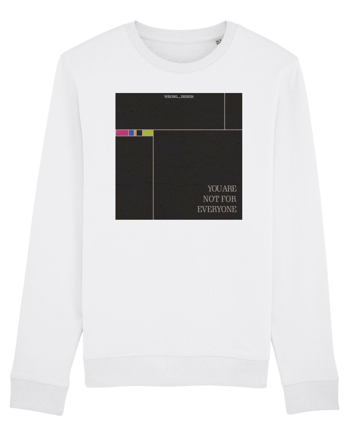 Bluză mânecă lungă Unisex Rise White