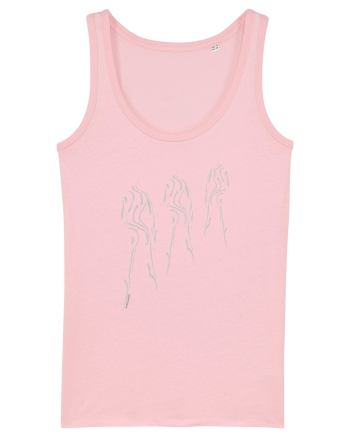 3 shadows, silver  Cotton Pink